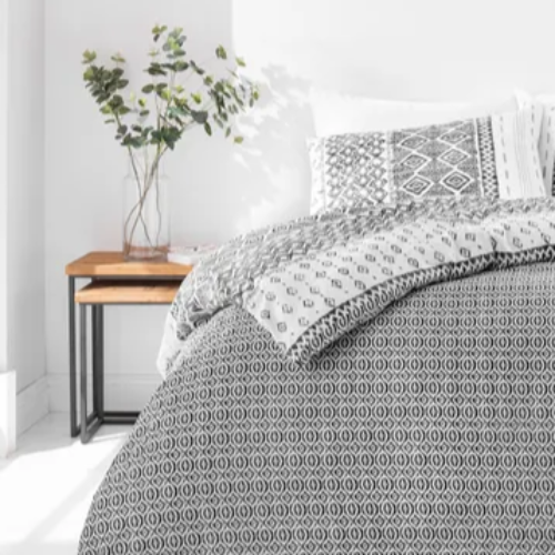 Linen Cotton White Extra Large Single Duvet Cover Set The Big Little