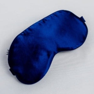 Silk Sleep Mask Blue