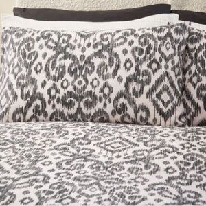 100% Cotton Aztec Black & White - Extra Large Single Duvet Cover Set