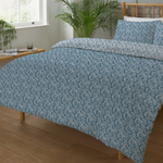 Polycotton Geo Diamond Teal - Extra Large Single Duvet Cover Only