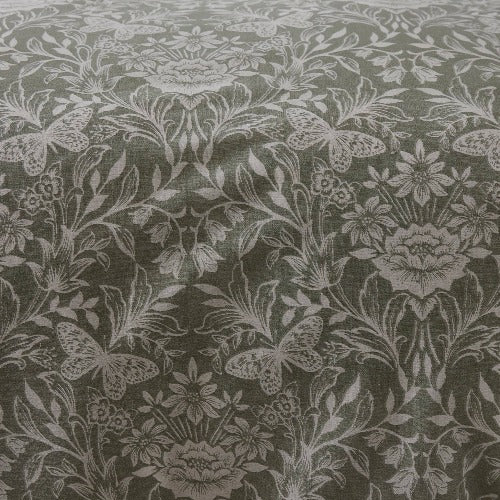 New 100% Cotton Green & White Botanical - Extra Large Single Duvet Cover Set