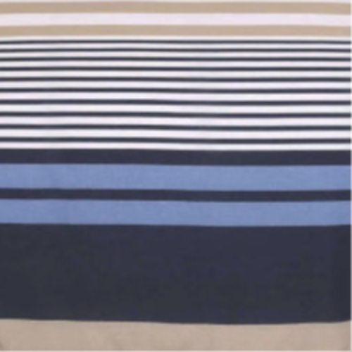 Striped reversible large single bedding set 
