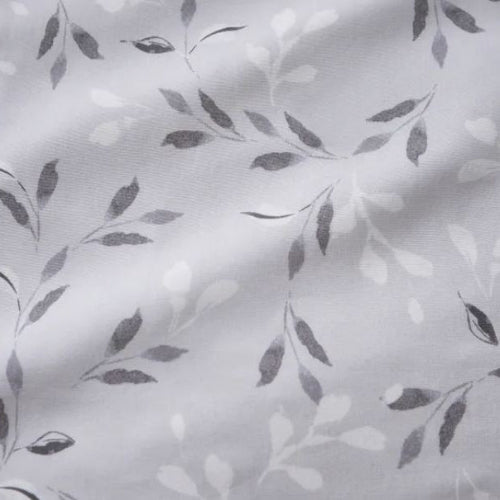 large single duvet cover I extra long single duvet cover I white & grey floral single duvet cover