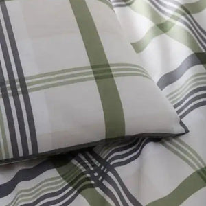 Polycotton Highland Check - Extra Large Single Duvet Cover Set