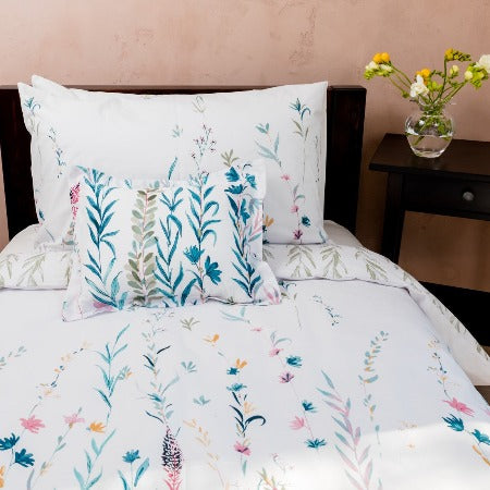 Long single duvet cover UK I Extra long single floral bedding