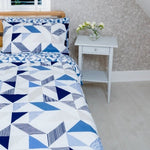 Blue pattern duvet cover set I Blue & White duvet cover