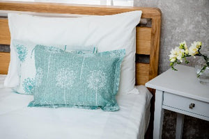 Luxury Boudoir Pillow & Turquoise Pillowcase
