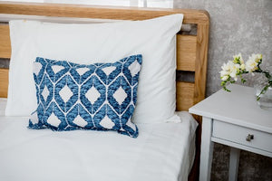 Scandinavian bedding boudoir pillow